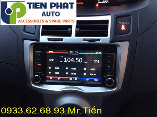 lap man hinh dvd theo xe toyota yaris doi 2010 tai hcm