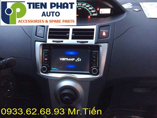 lap man hinh dvd theo xe toyota yaris doi 2012 tai tp hcm
