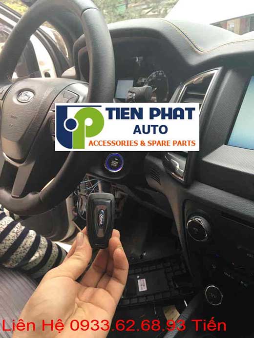 Engine Start Stop Smart Key Chìa Khóa Thông Minh Cho Ford Ranger Đời 2016 Tại Tp.Hcm