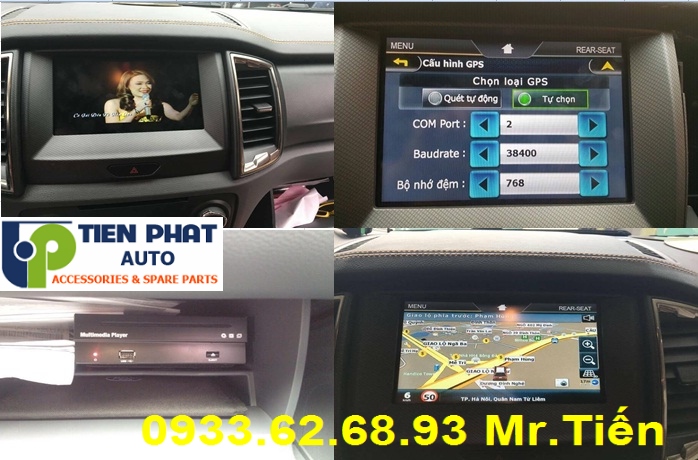 GPS Bản Đồ Vietmap S1 Dẫn Đường Cho Ford Ranger Bản Wildtrak Đời 2016
