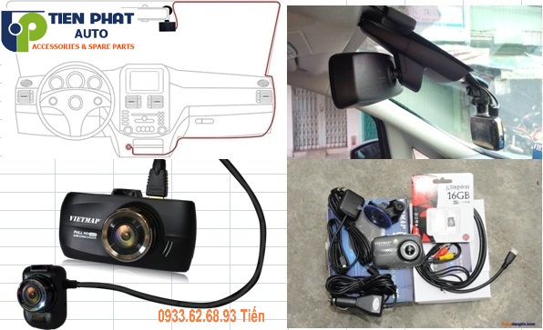 lắp Camera Hành Trình Cho Xe Toyota Sienna