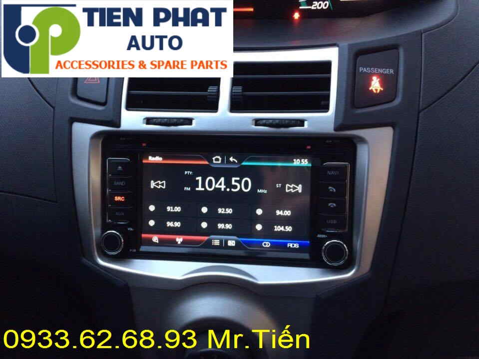 Gắn Đầu Máy DVD Cao Cấp Cho Xe Toyota Yaris 1.5G Đời 2013 Tại Tp.Hcm