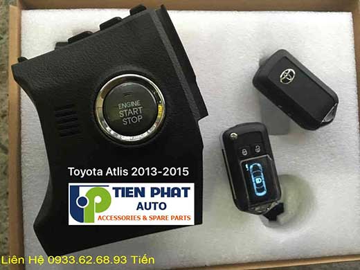 Engine Start Stop Smart Key Chìa Khóa Thông Minh Cho Toyota Altis Đời 2015