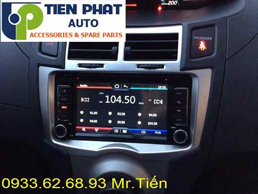 Lắp Đặt Màn Hình DVD Zin Theo Xe Toyota Yaris 1.5G Đời 2012 Tại Tp.Hcm