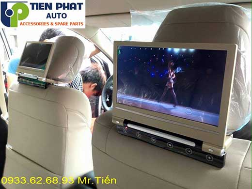 Lắp Màn Hình Gối Đầu Cao Cấp 9 Inch HD Cho Xe Toyota Yaris Tại Quận Bình Tân