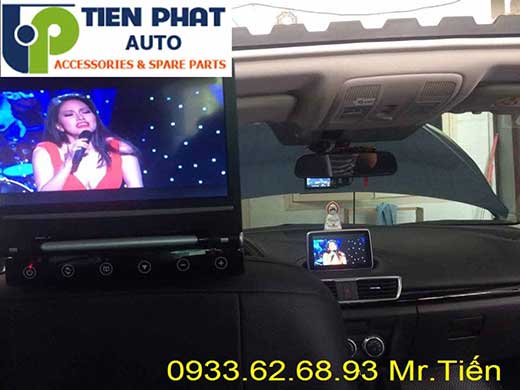 lắp Màn Hình Gối Đầu Cho Xe Mazda 3 2014-2015 Tại Quận Bình Tân