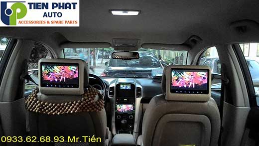 Lắp Màn Hình Gối Đầu Sau Cao Cấp 9 Inch HD Cho Xe Chevrolet-GM Spark Tại Quận Tân Phú Uy Tín Nhanh