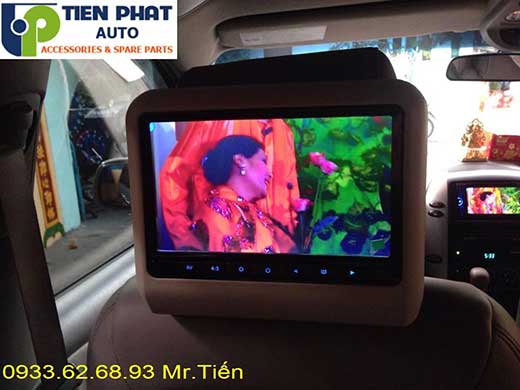 Lắp Màn Hình Gối Đầu Sau Cao Cấp 9 Inch HD Cho Xe Ford EcoSport Tại Quận Bình Tân