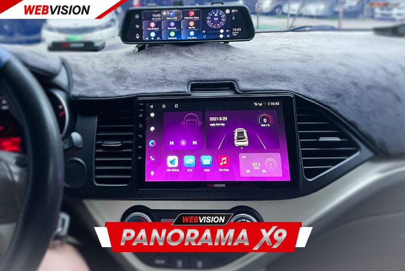 Màn Hình Webvision Panorama X9 Vừa Ra Mắt Có Gì HOT